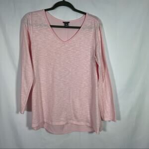 Eddie Bauer, Pale Pink Blouse, Size Medium. Excellent condition!